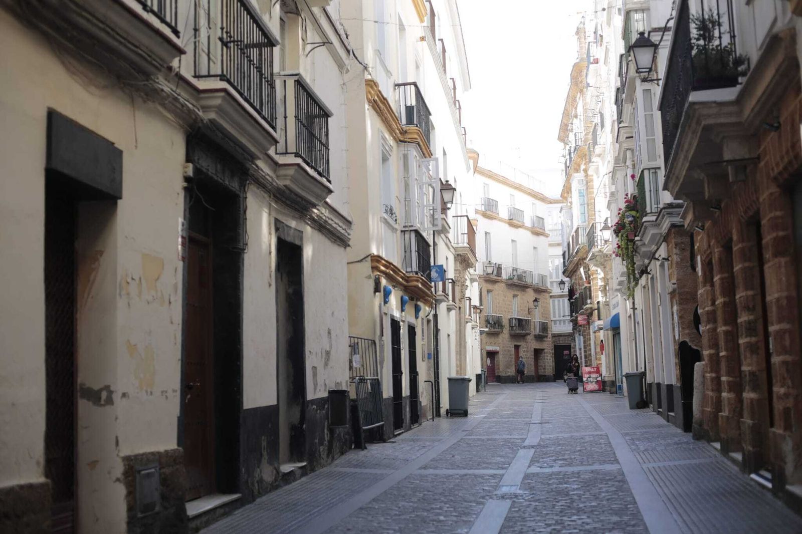 Una imagen de la calle Sopranis.