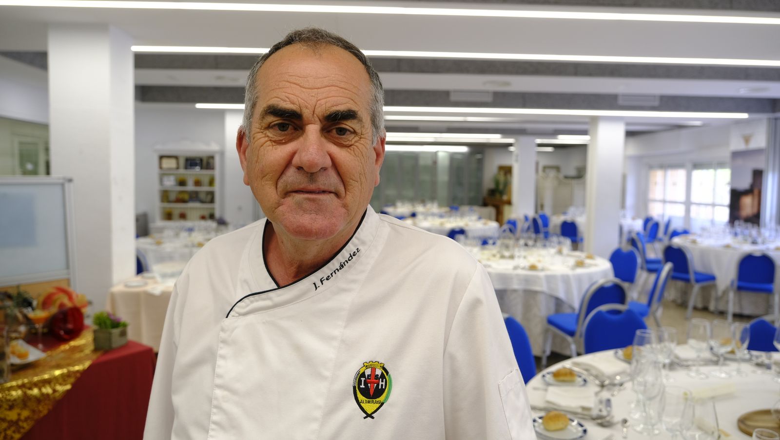 Juan Fernández, profesor de la Escuela de Hostelería de Almería.