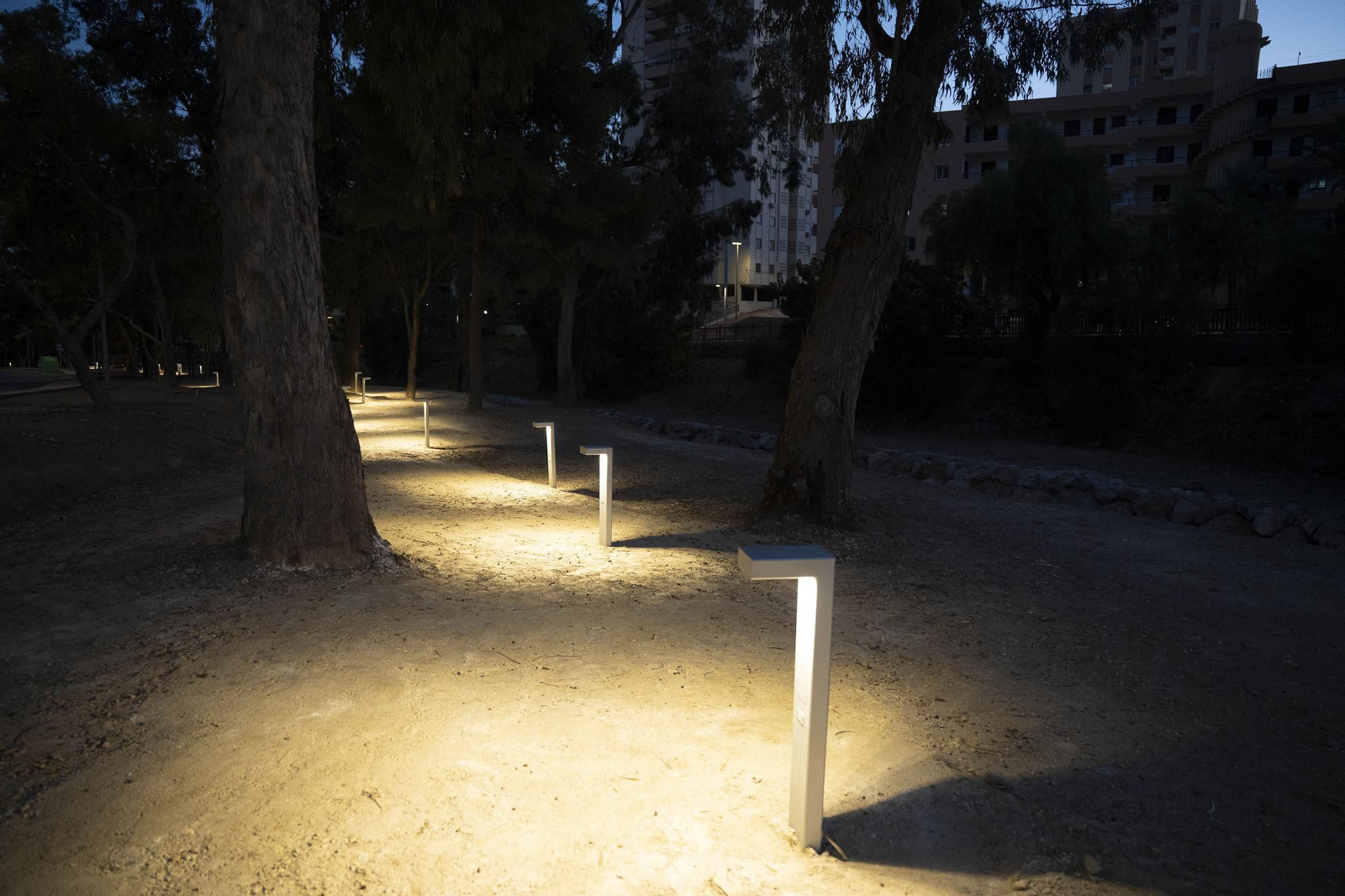 Las imágenes de la inauguración de la primera fase de la adecuación de la Rambla San Antonio de Aguadulce