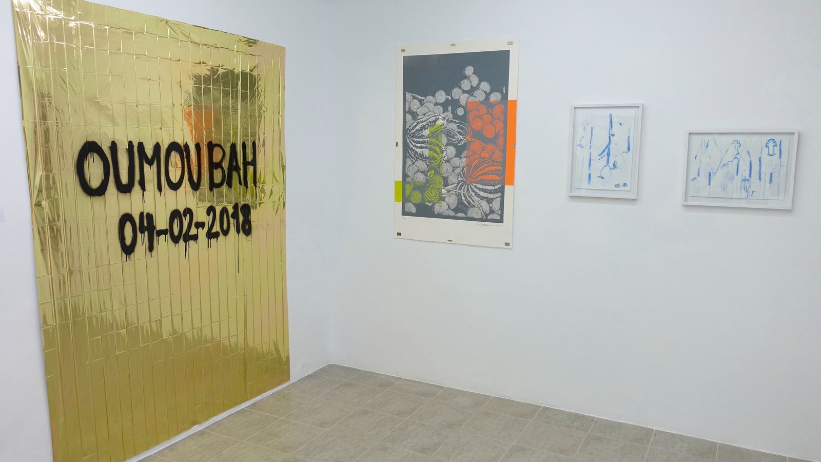 Algunas de las obras del nuevo colectivo.