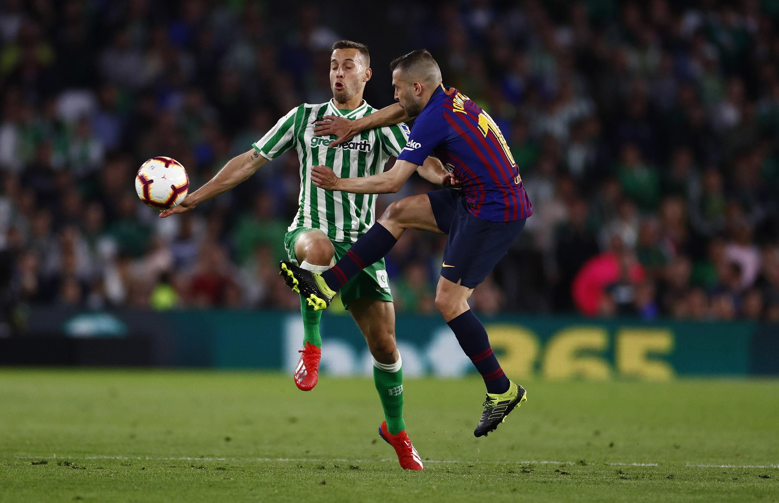 El Betis-Barcelona, en imágenes