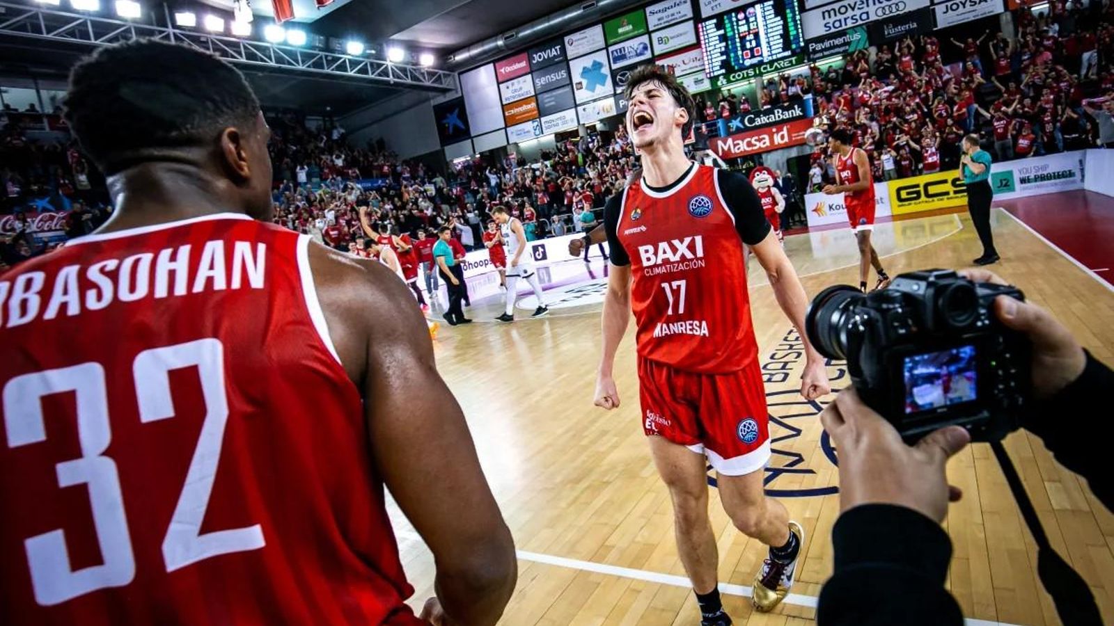 Mario Saint-Supéry: 16 puntos y catálogo para avanzar al Round of 16 con Manresa