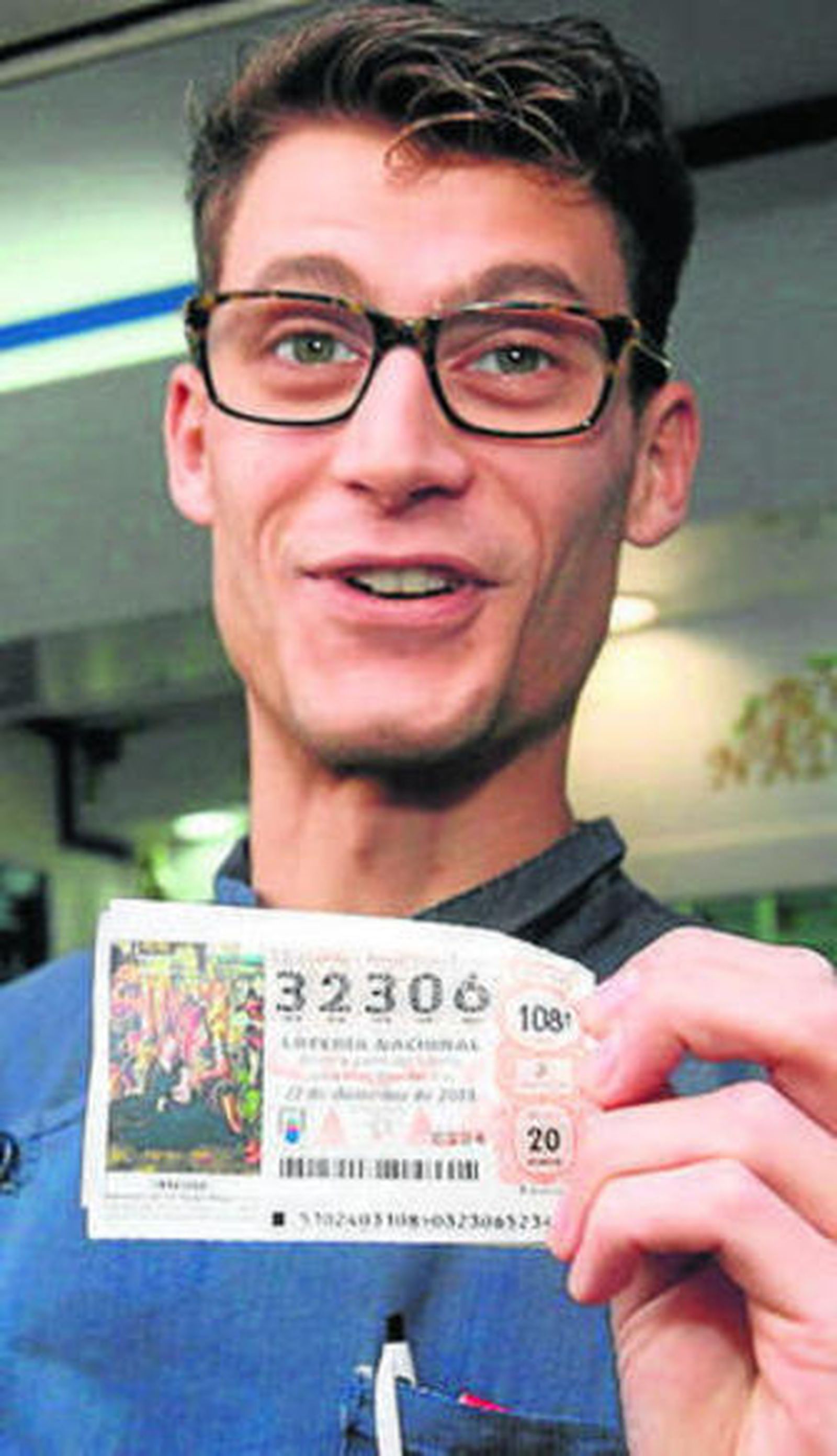 Un agraciado de Sitges.