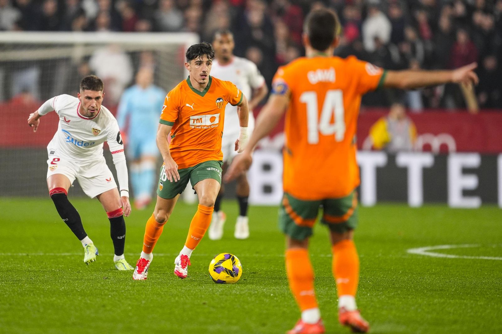 Las mejores imágenes del partido Sevilla - Valencia