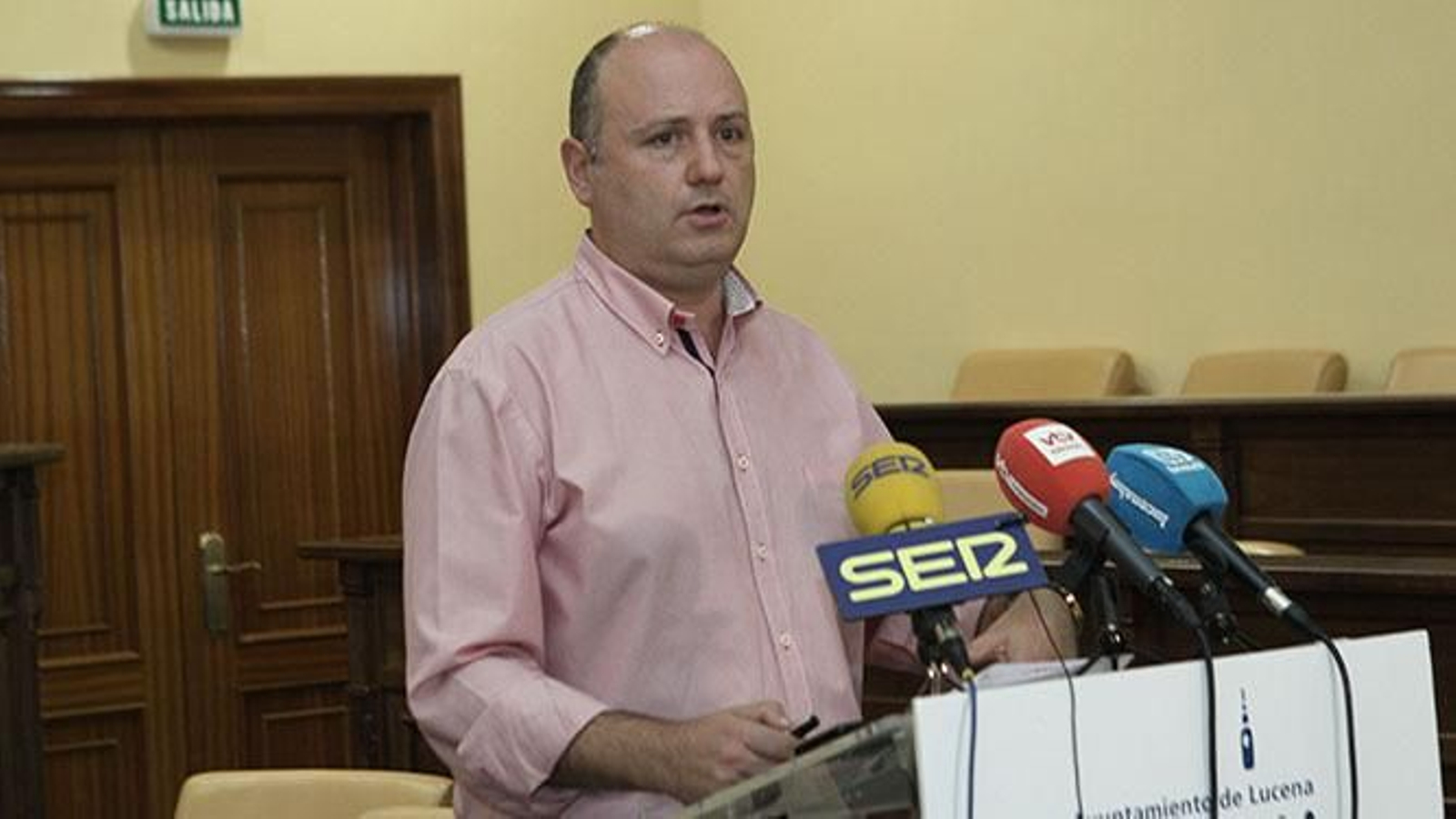 César del Espino, concejal de Obras y Urbanismo de Lucena.