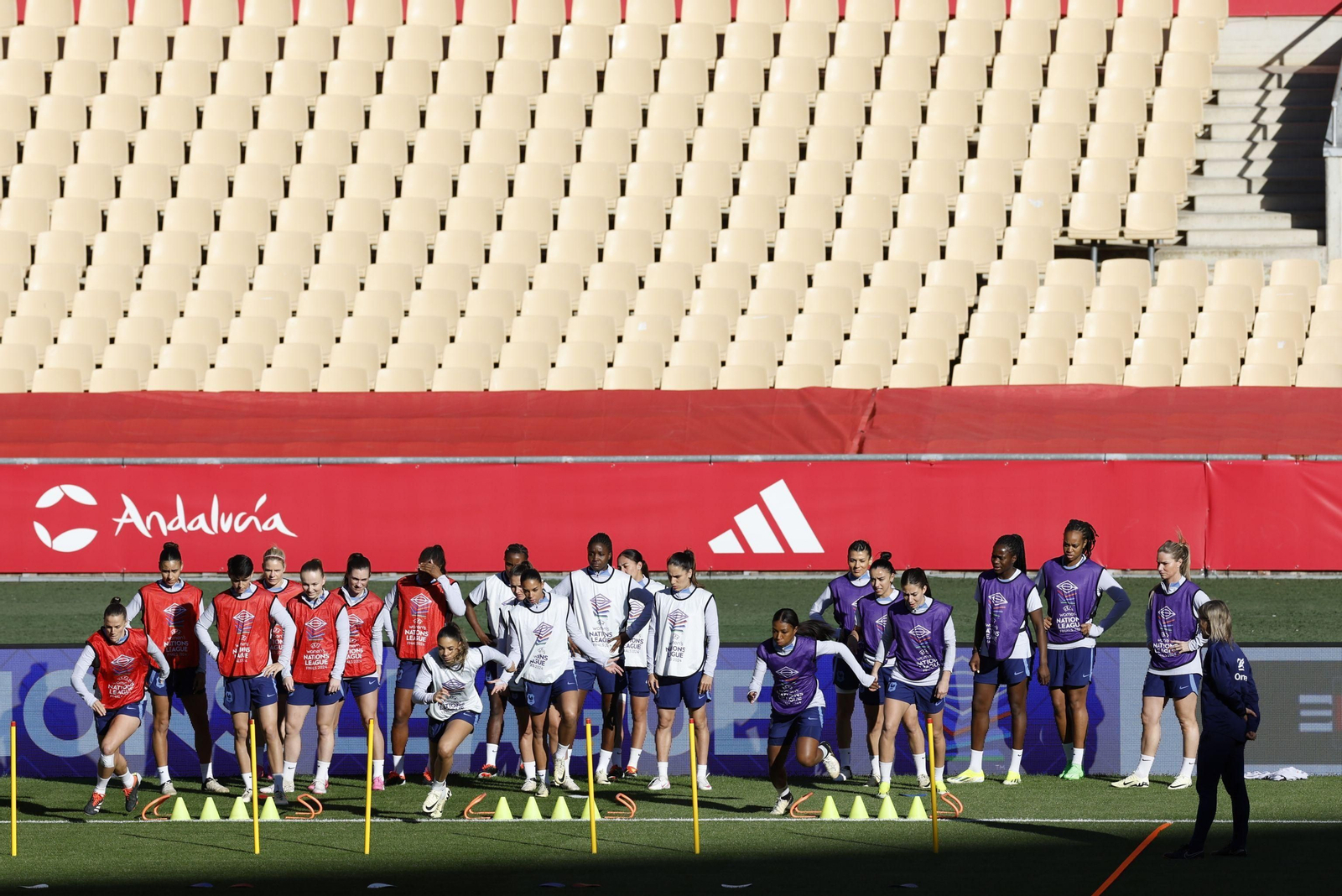 Las fotos del España - Francia en Sevilla