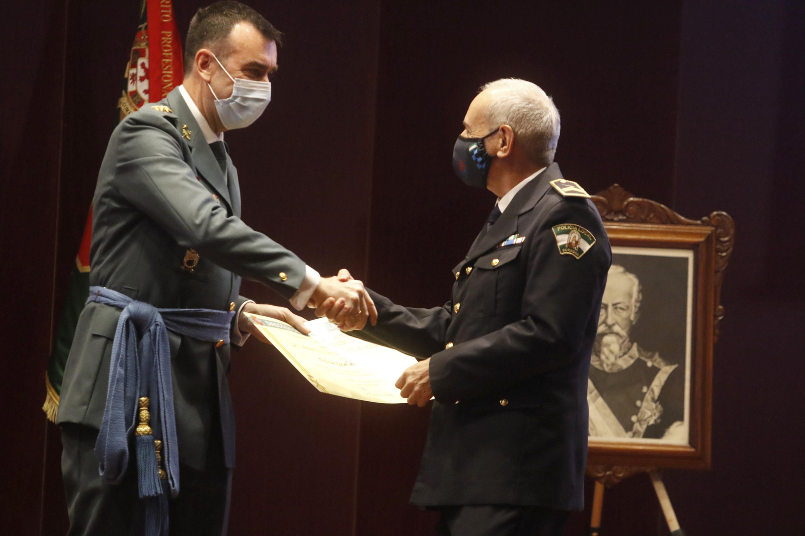 La celebración en Córdoba del 178 aniversario de la Guardia Civil, en imágenes.