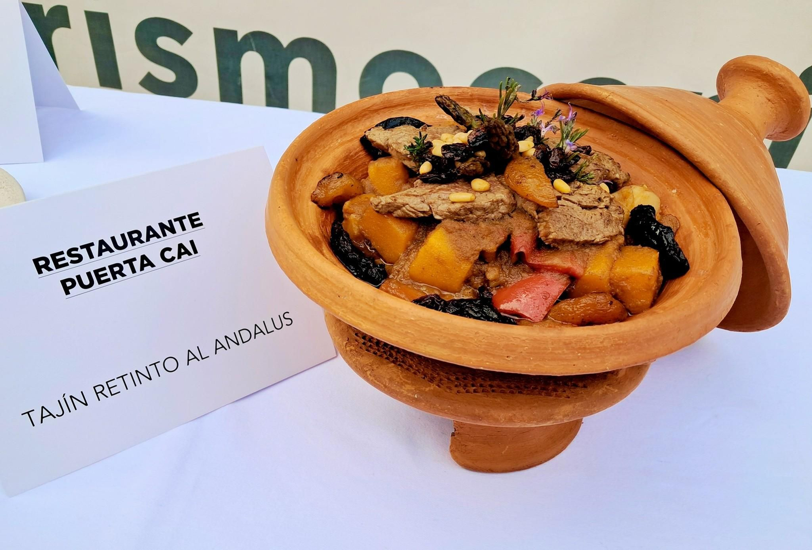 Restaurante Puerta Cai / Tapa: Tajín Retinto Al Andalus