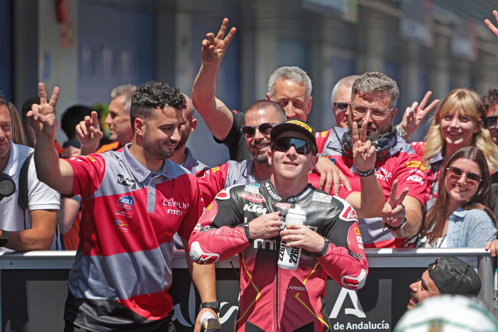 Imágenes de la Pole de Moto3 en el Gran Premio de Jerez 2025