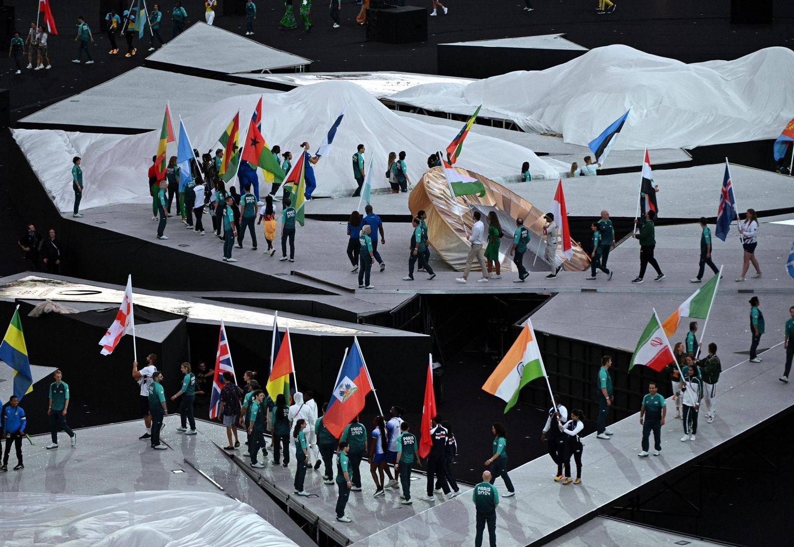 Las fotos de la ceremonia de clausura de los Juegos Olímpicos París 2024