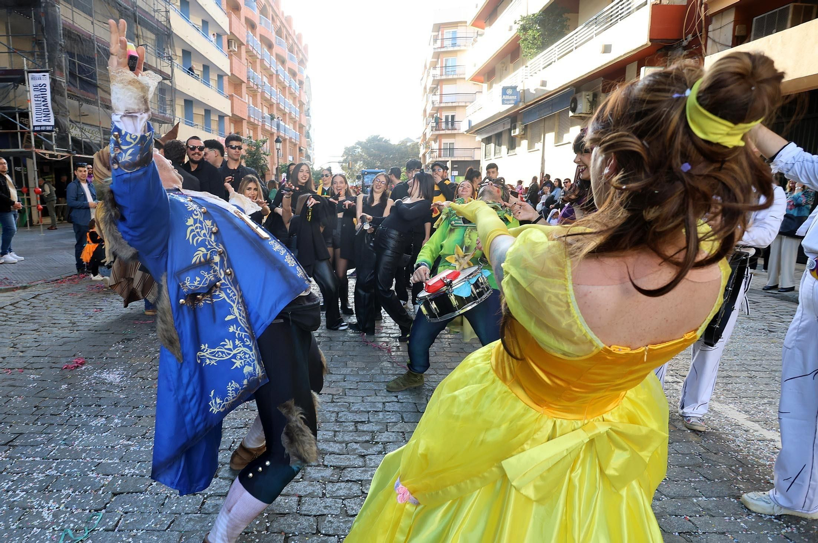 Imágenes de la cabalgata del Carnaval Colombino 2024