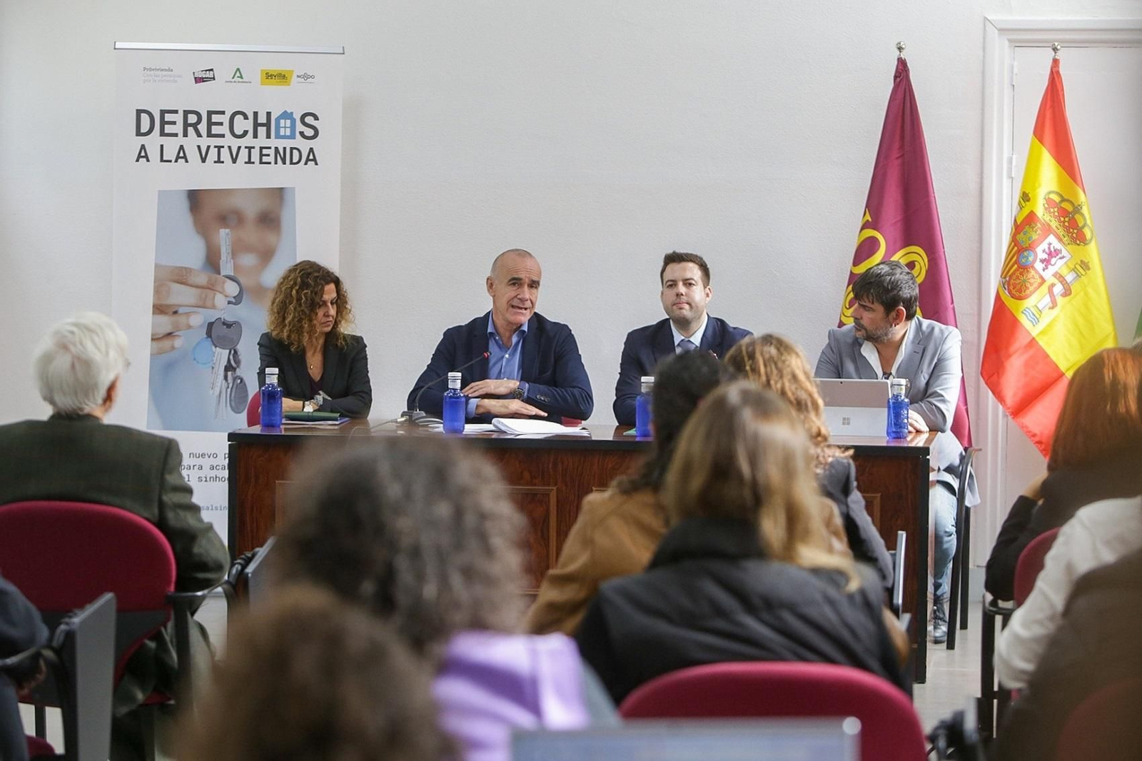 Presentación del programa 'Derechos a la Vivienda'.