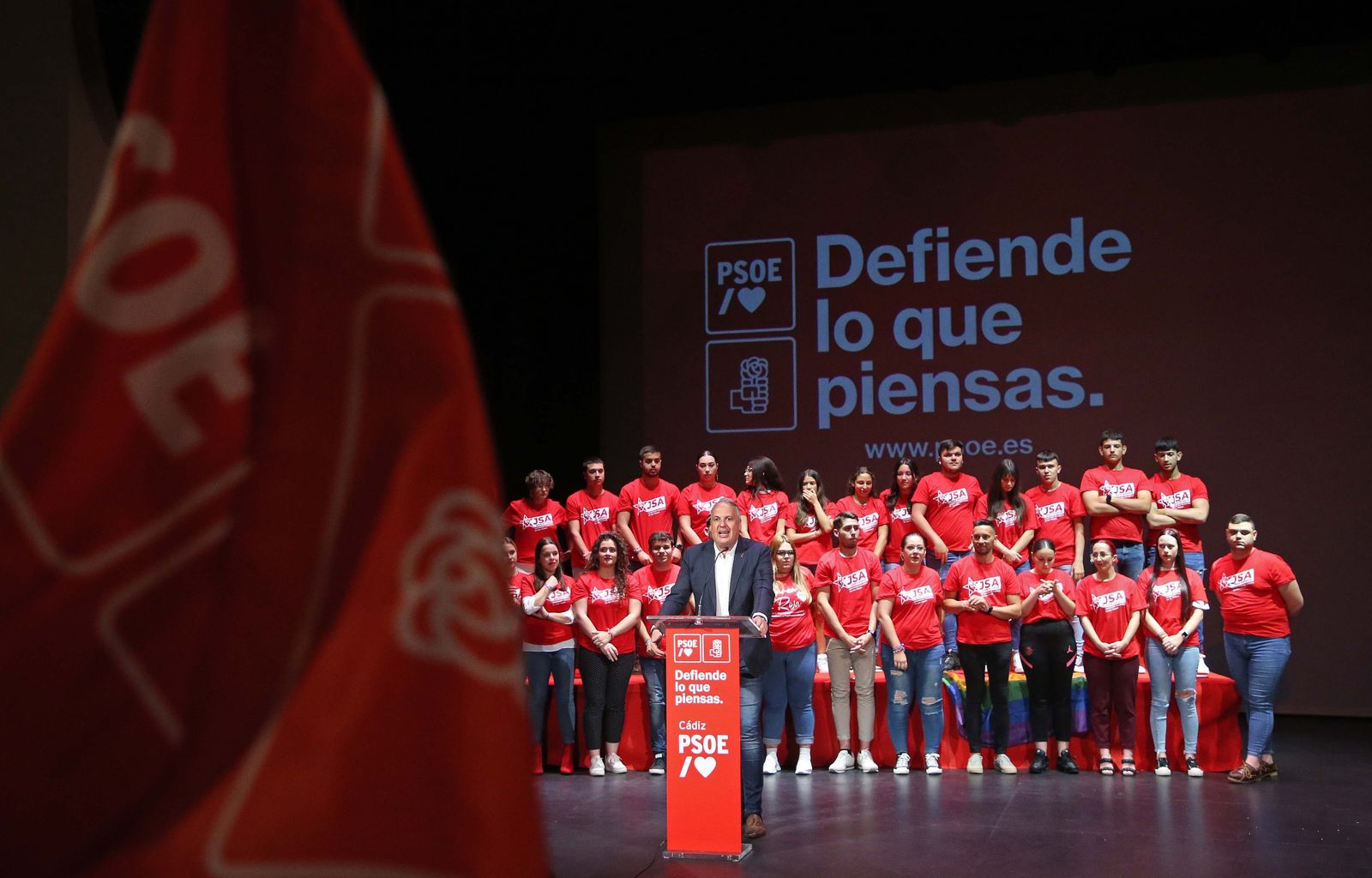 Fotos de la presentación de Juan Carlos Ruiz Boix como candidato a la Alcaldía de San Roque