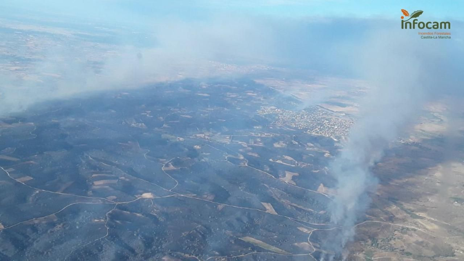 Incendio Mentrida, Toledo