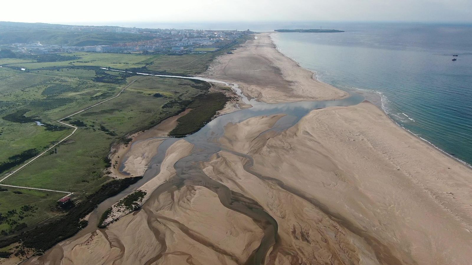 El paraje natural de Los Lances, en Tarifa.