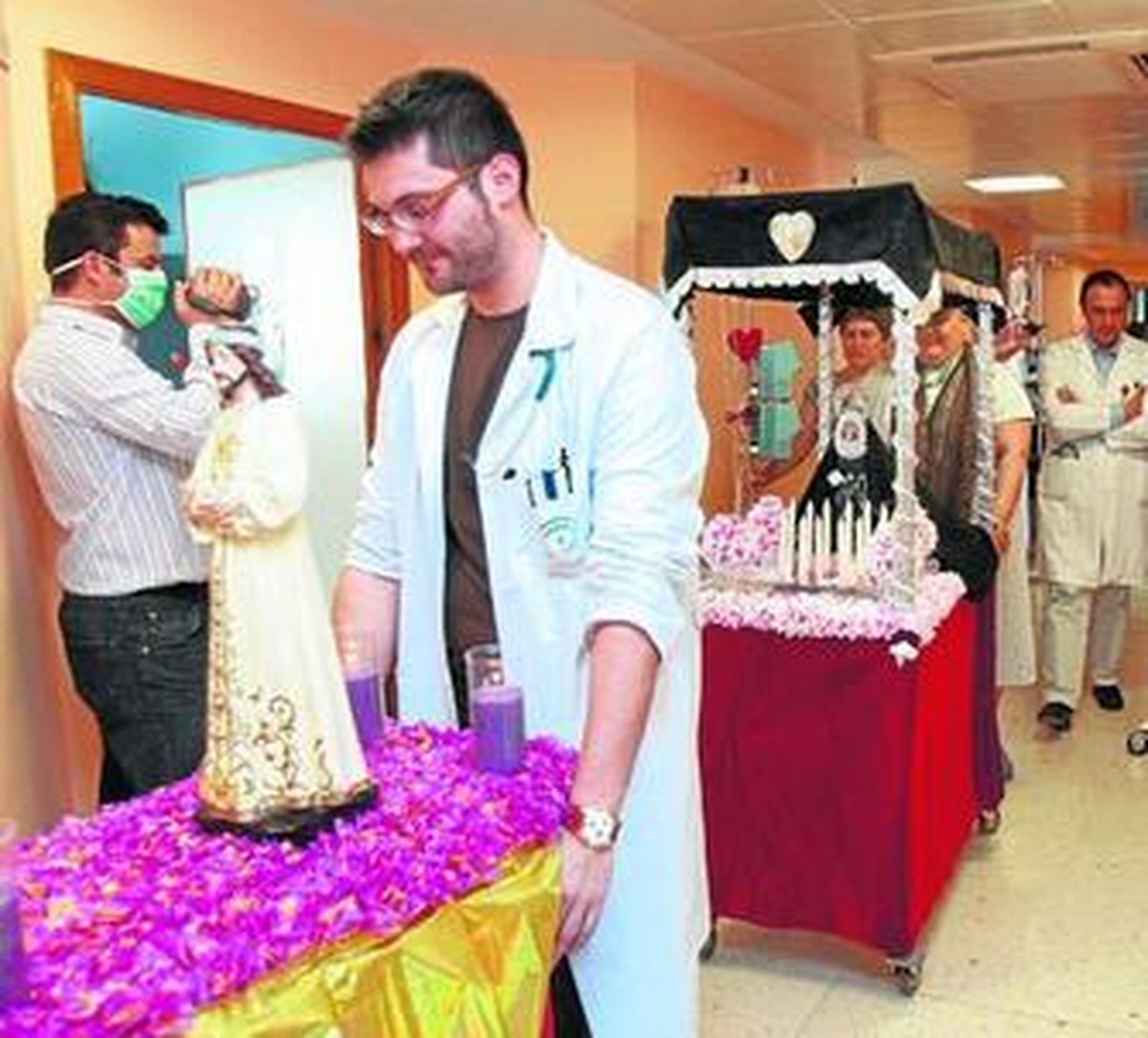 El Virgen de las Nieves vive su particular Semana de Pasión