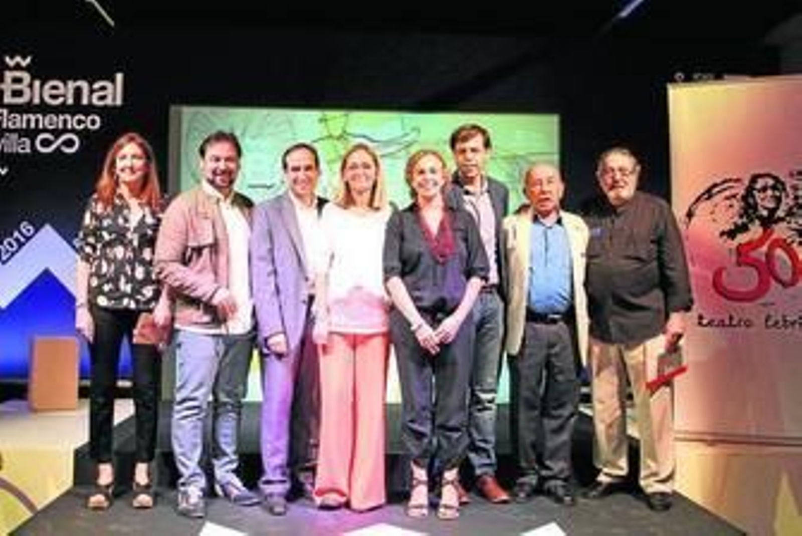 Presentación en la Bienal de los 50 años del Teatro Lebrijano. Presentación en la Bienal de los 50 años del Teatro Lebrijano.