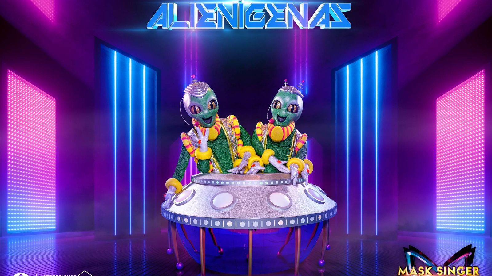 Los Alienígenas de 'Mask Singer'