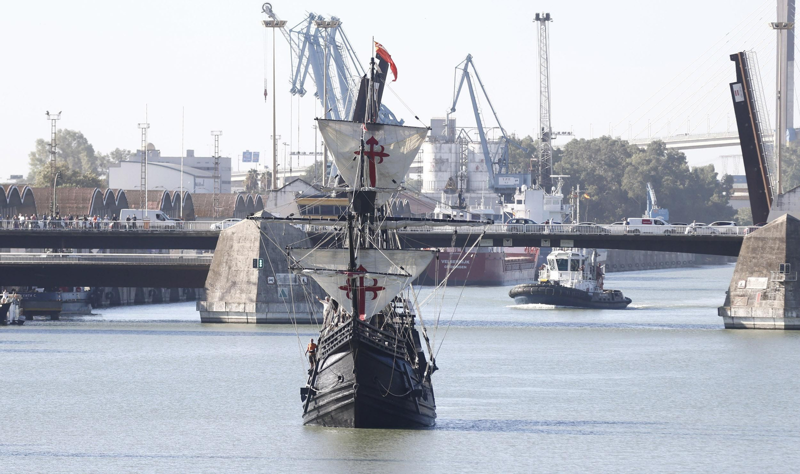 Conmemoración de los 500 años de la Primera Vuelta al Mundo en Sevilla, todas las imágenes