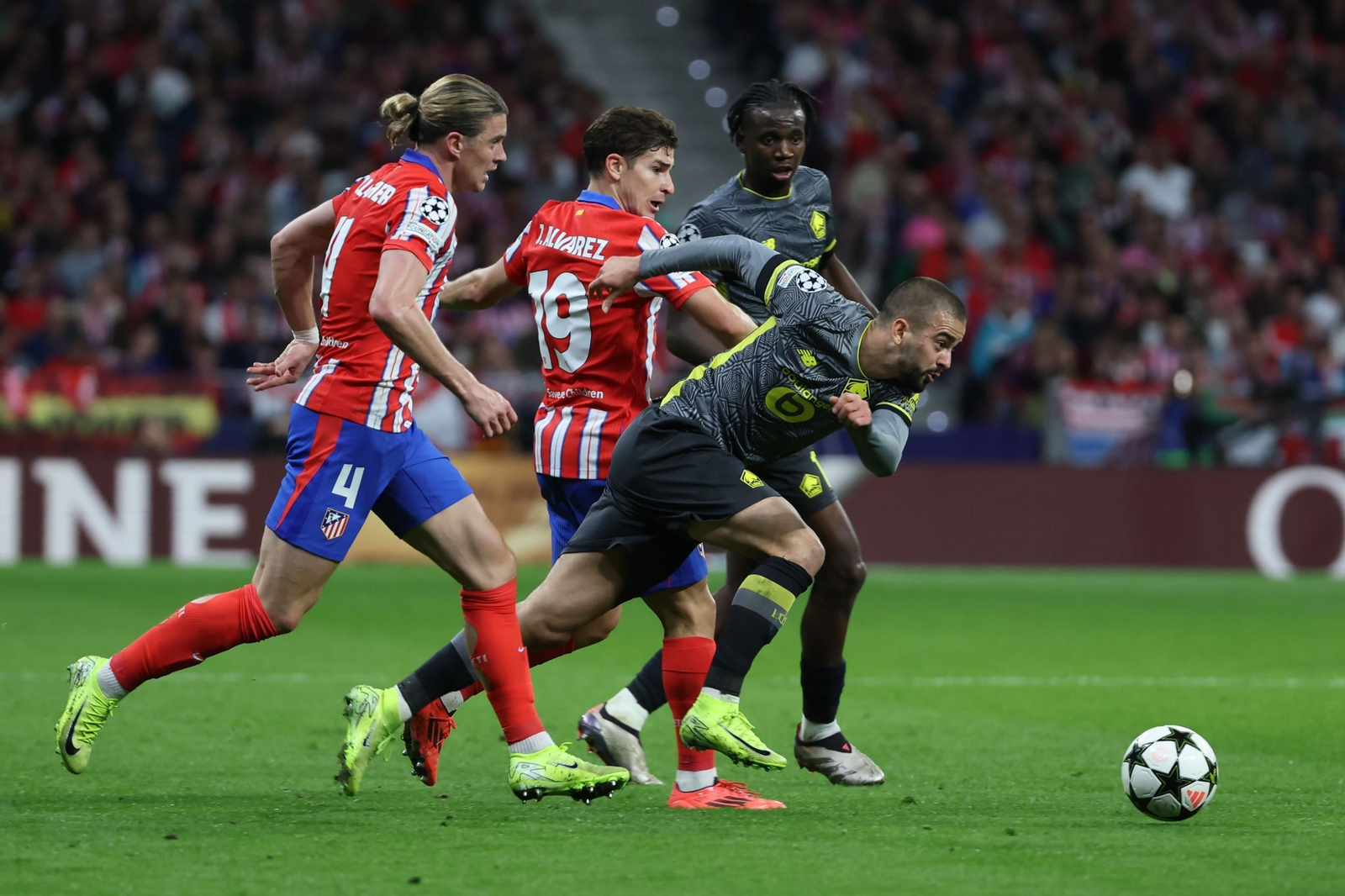 Las mejores imágenes del Atlético de Madrid en su duelo contra el Lille