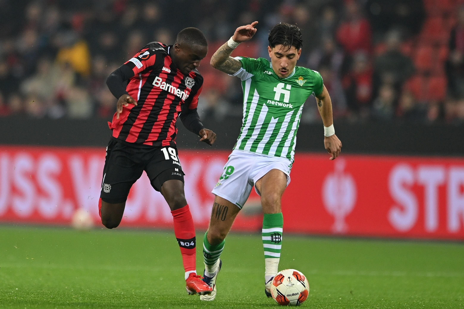 Las imágenes del Bayer Leverkusen-Betis