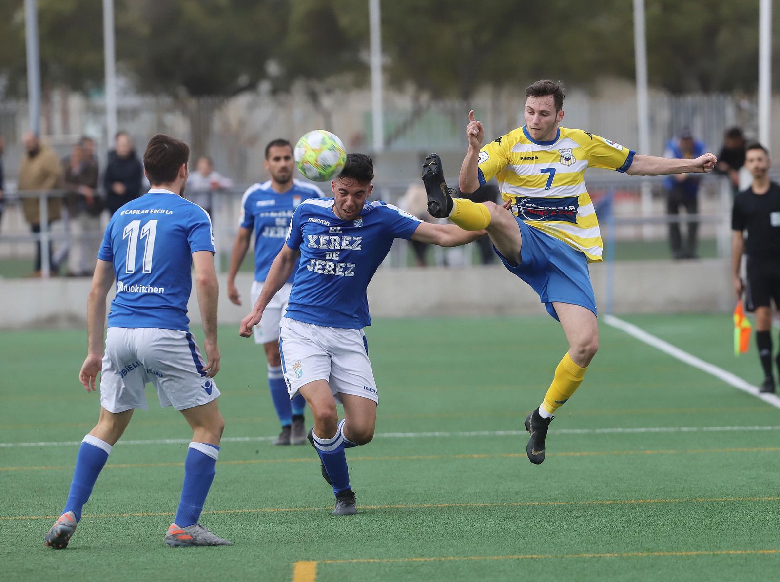 Imágenes del partido Xerez CD-Coria