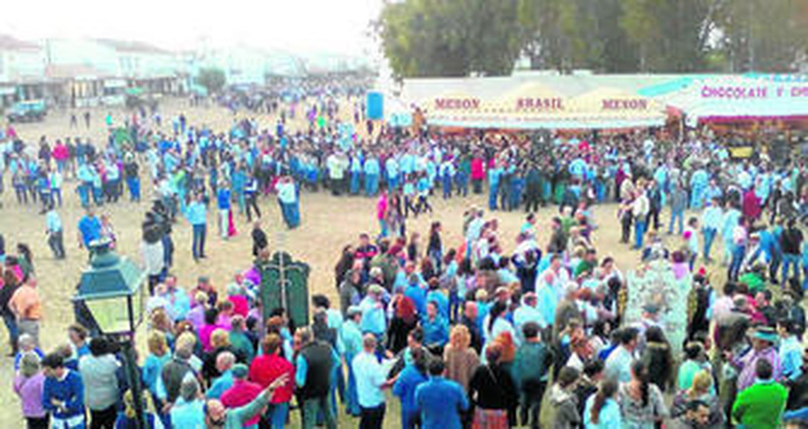 La Patrona de Almonte visitó a las hermandades almerienses