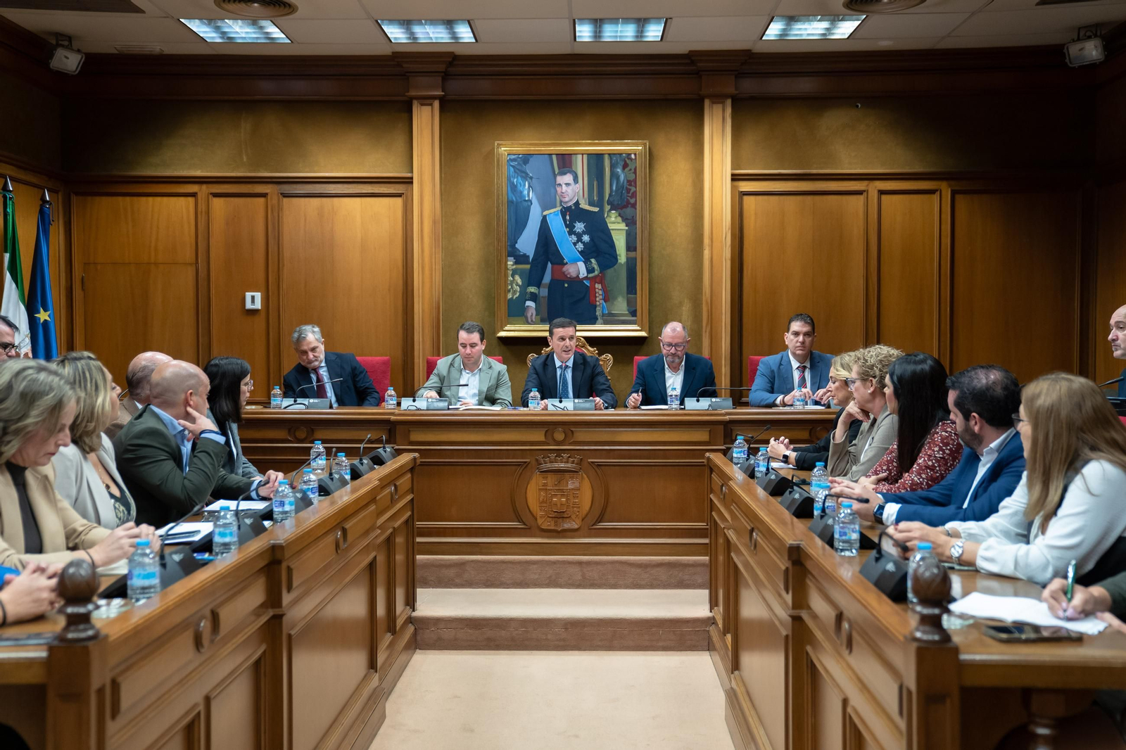 Momento de la sesión plenaria.