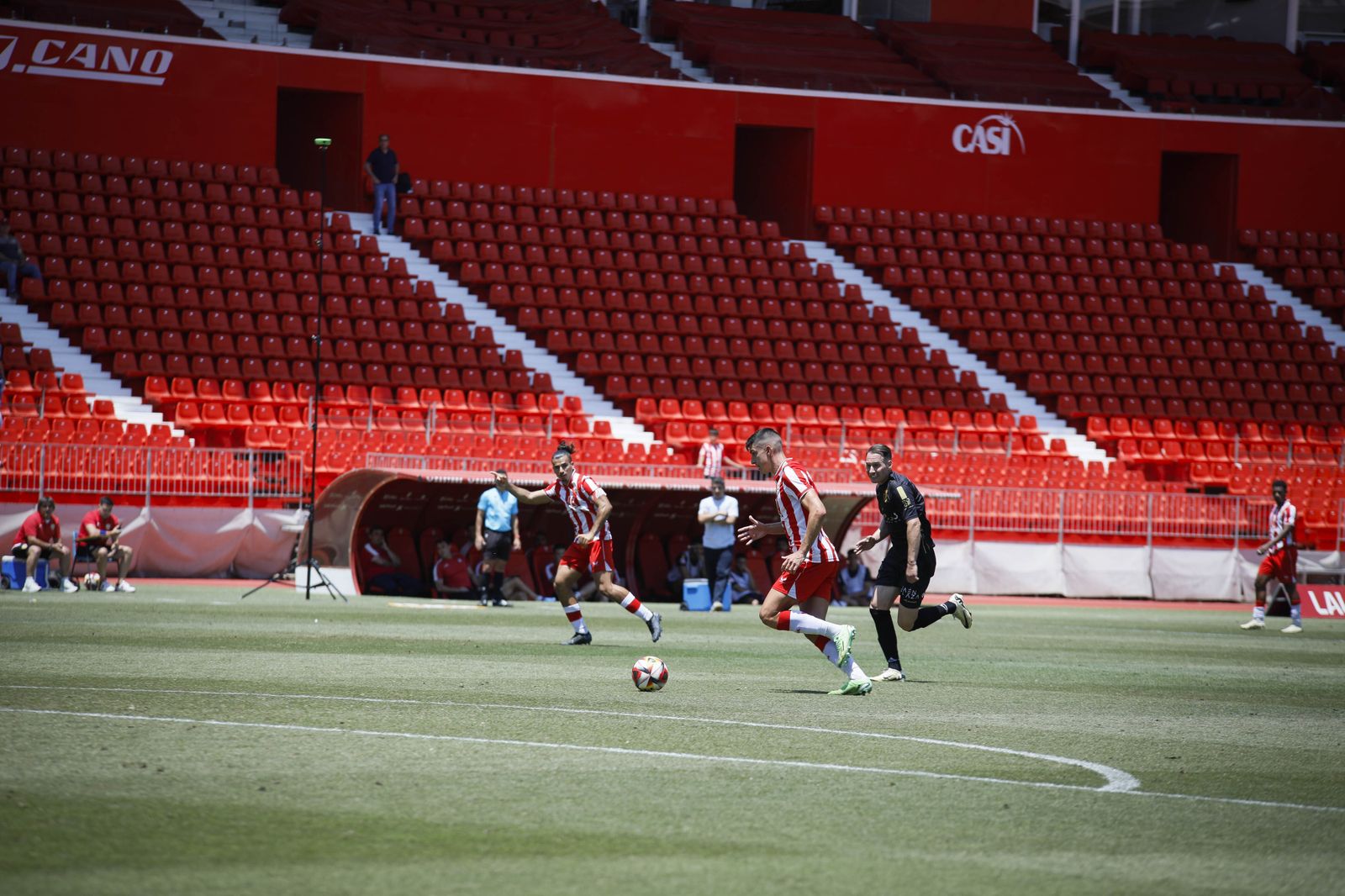 Imágenes del partido entre el Almería B y el Real Jaén