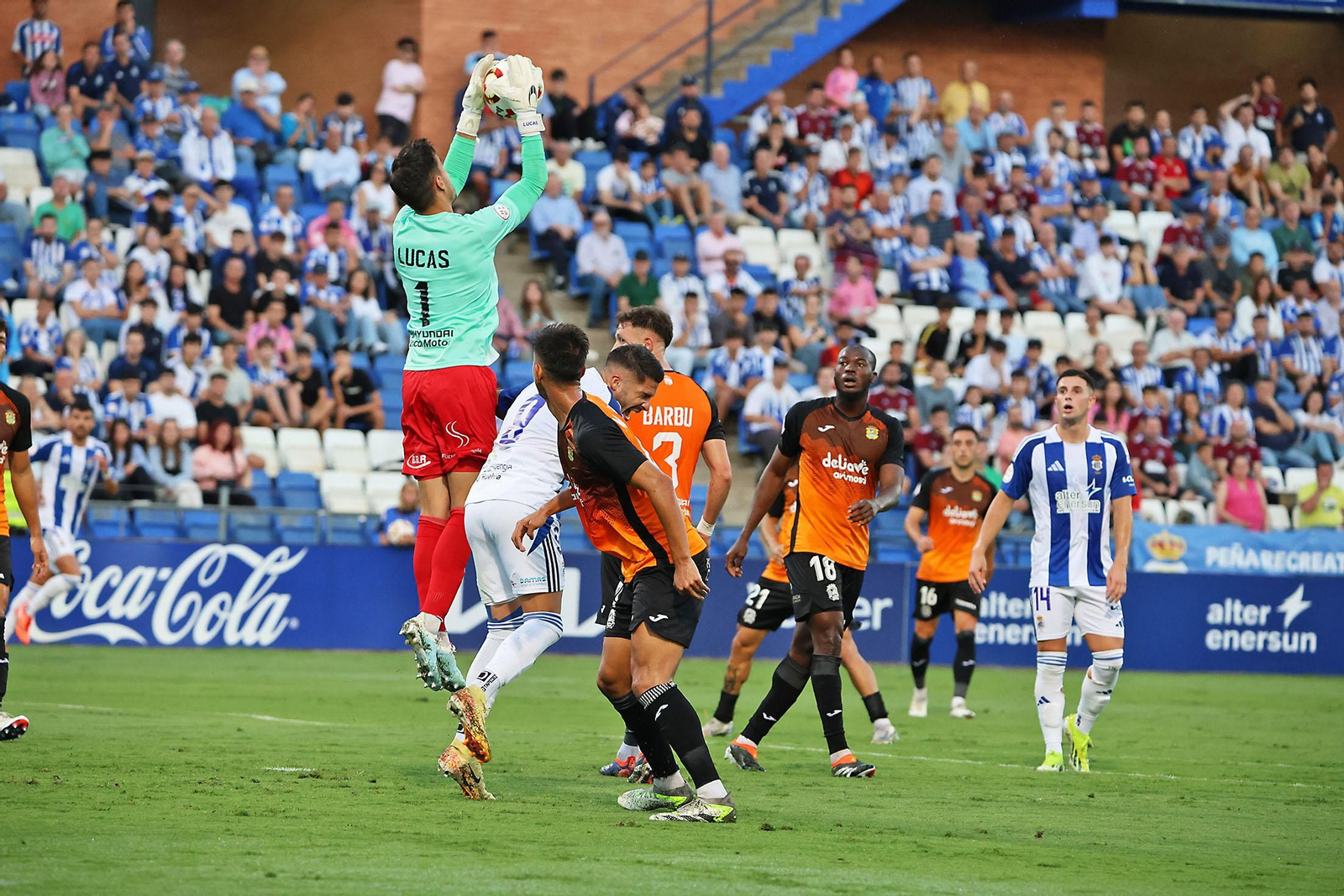 Las imágenes del Recreativo de Huelva - Fuenlabrada