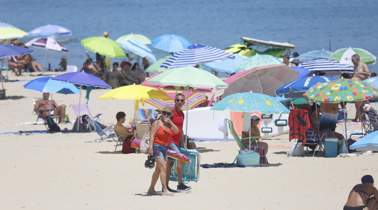 Fotos del sábado en la playa de Getares