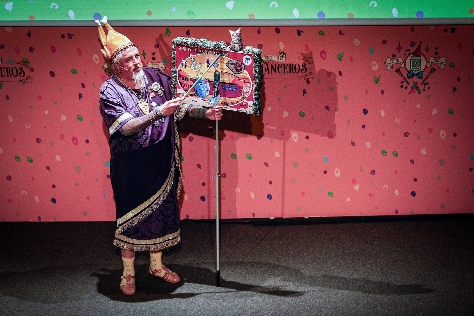 Carnaval en San Fernando: gran ambiente en el Concurso de Romanceros