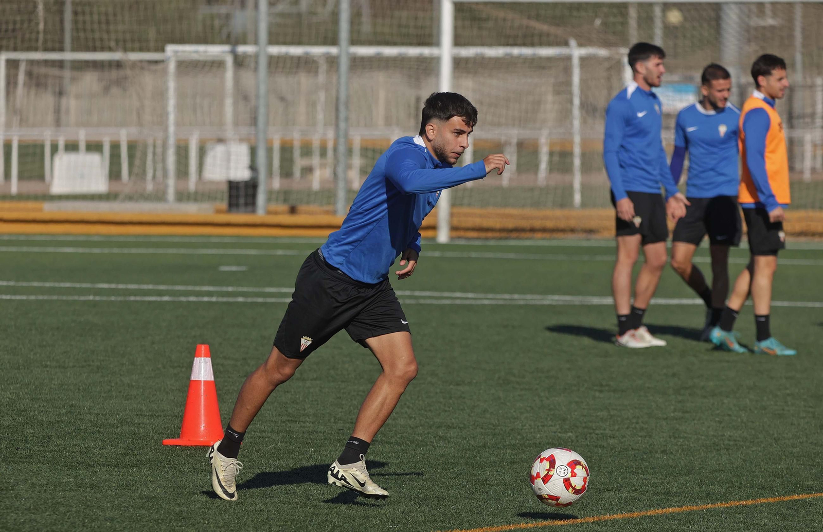 Fotos del entrenamiento del Algeciras CF previo a la visita del Yeclano al Nuevo Mirador