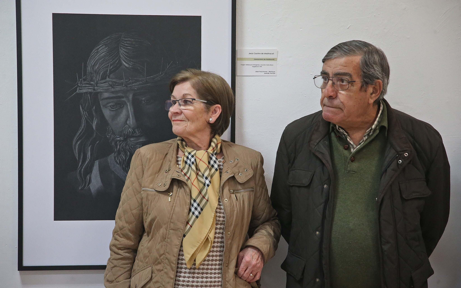 Fotos de la inauguración de 'La Pasión de Jesús' de Manuel Pavón