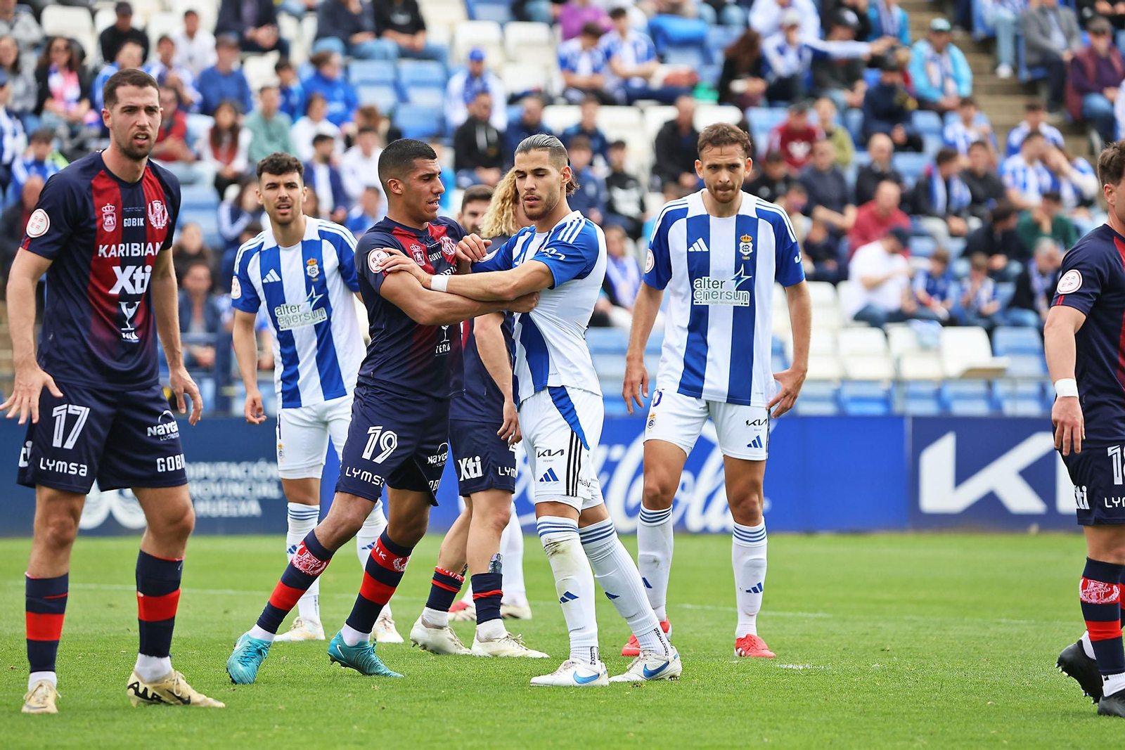 Las imágenes del Recreativo de Huelva - Yeclano Deportivo