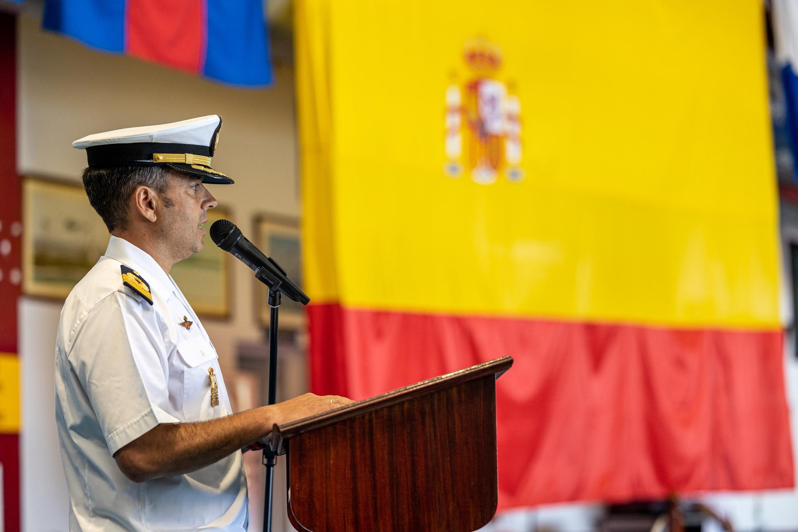 Imágenes de la Despedida del Sea King de la quinta escuadrilla