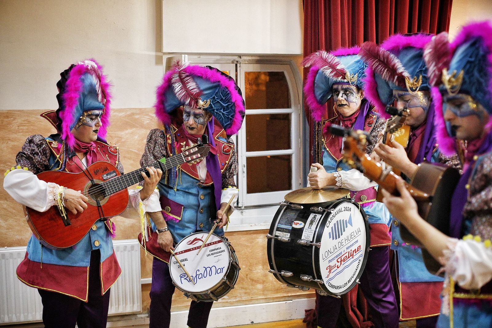 Comparsa 'Los refugiaos'