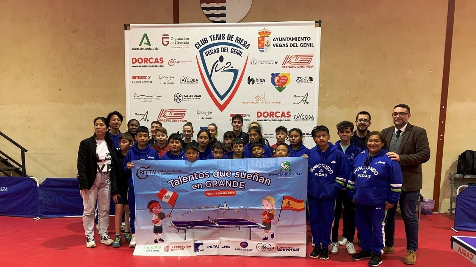 Los participantes en el proyecto, en Vegas del Genil