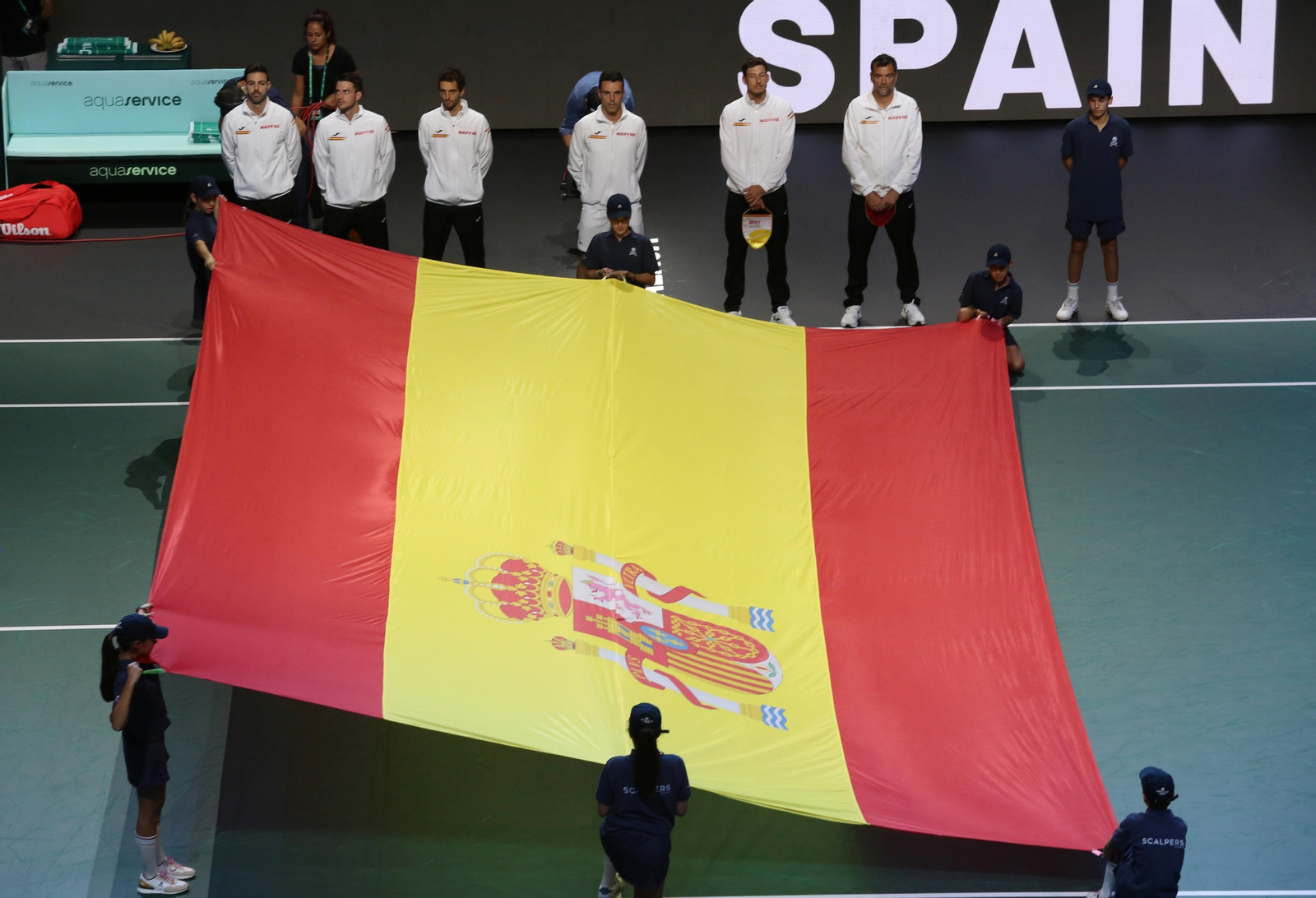 Las fotos de la Copa Davis en Málaga Las fotos de la Copa Davis en Málaga