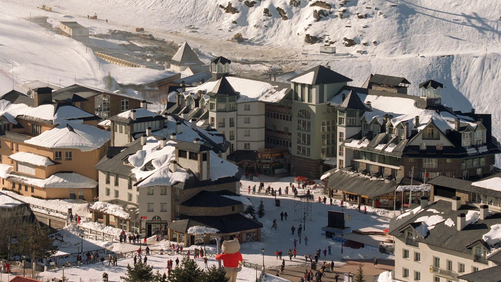 Vista de la Plaza de Andalucía, totalmente renovada durante los Mundiales de 1996