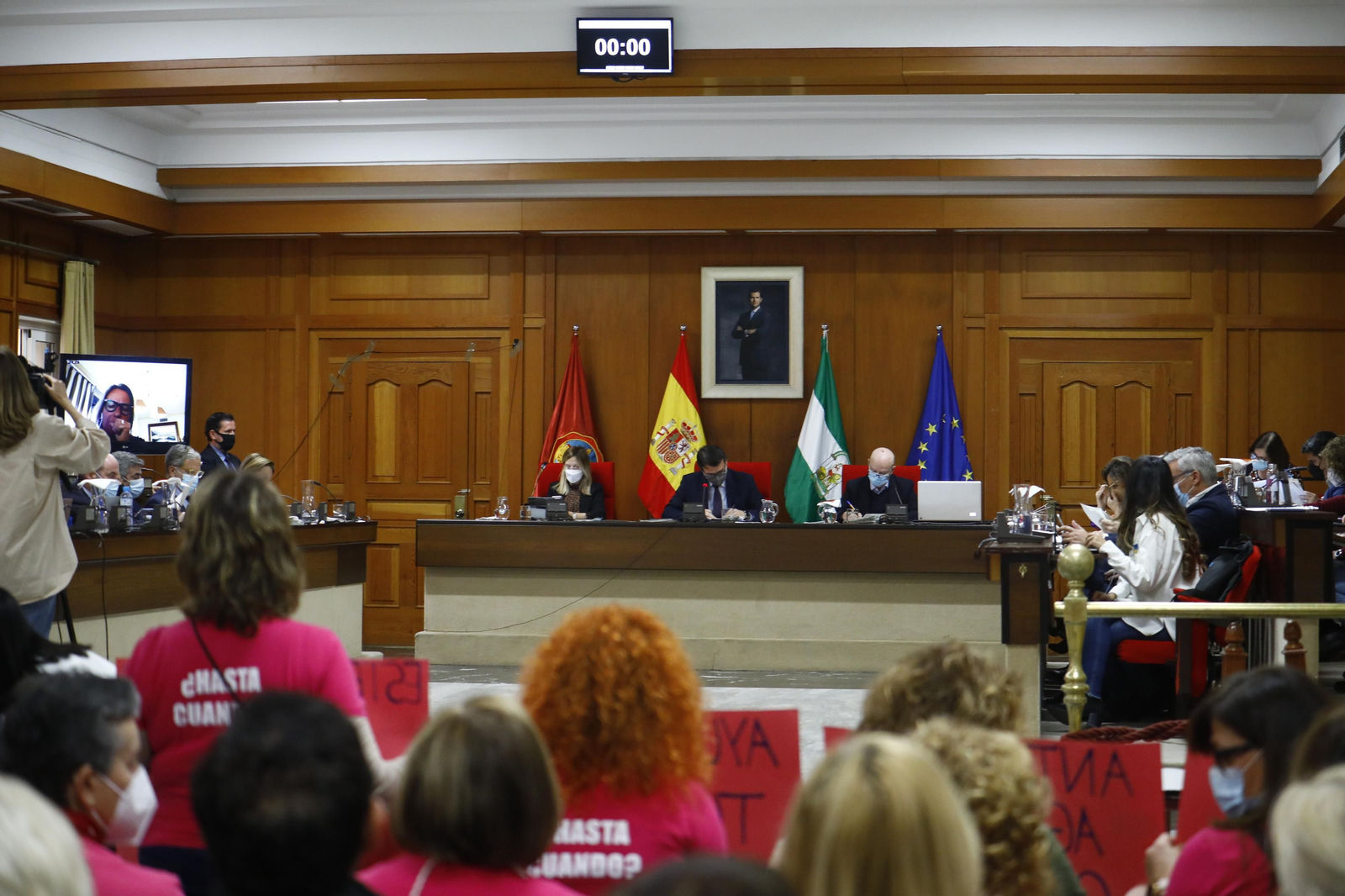 Panorámica del Pleno. Panorámica del Pleno.