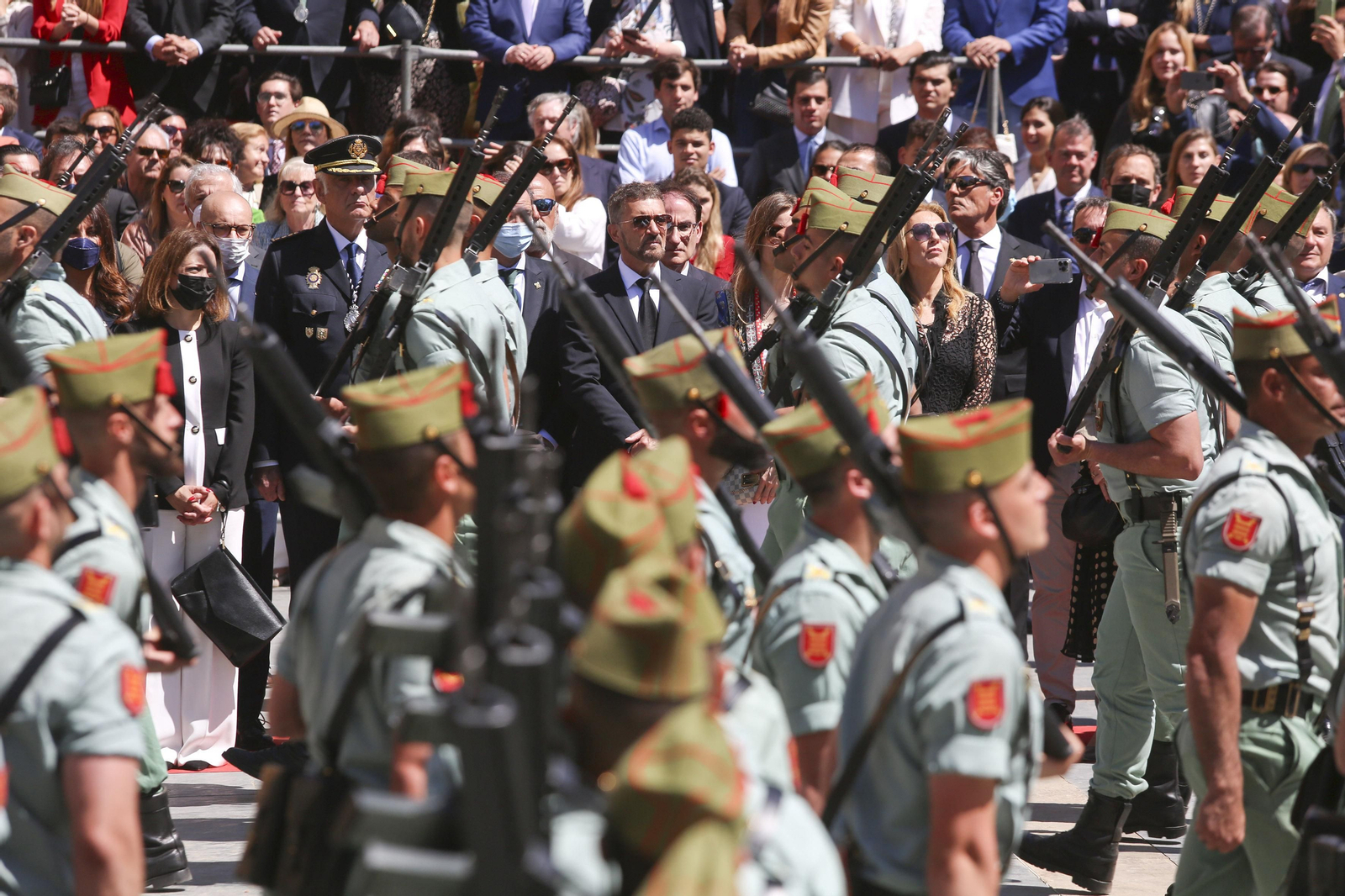 Las fotos de la Legión, en el Jueves Santo de Málaga