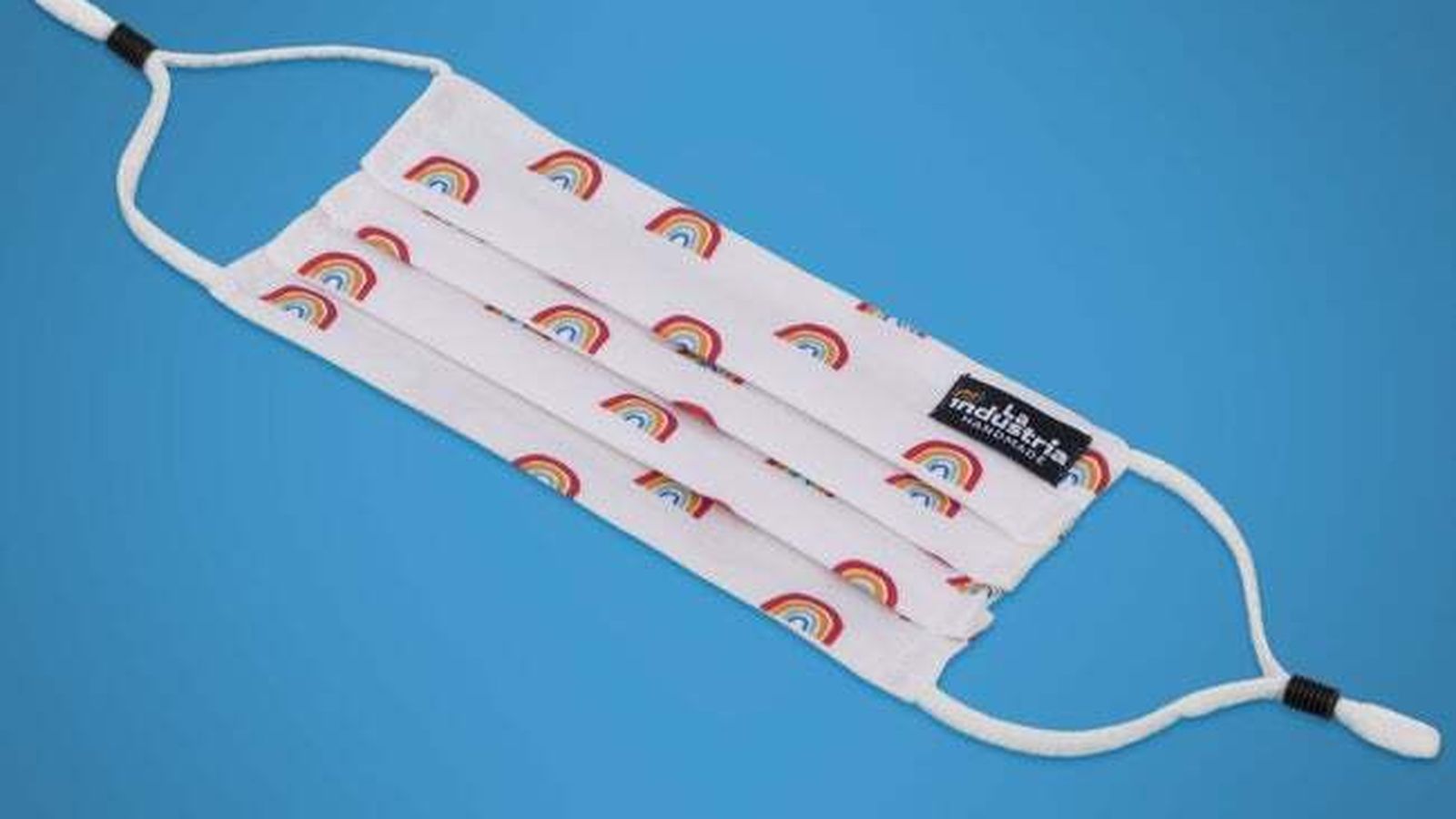 Mascarilla reutilizable lavable.