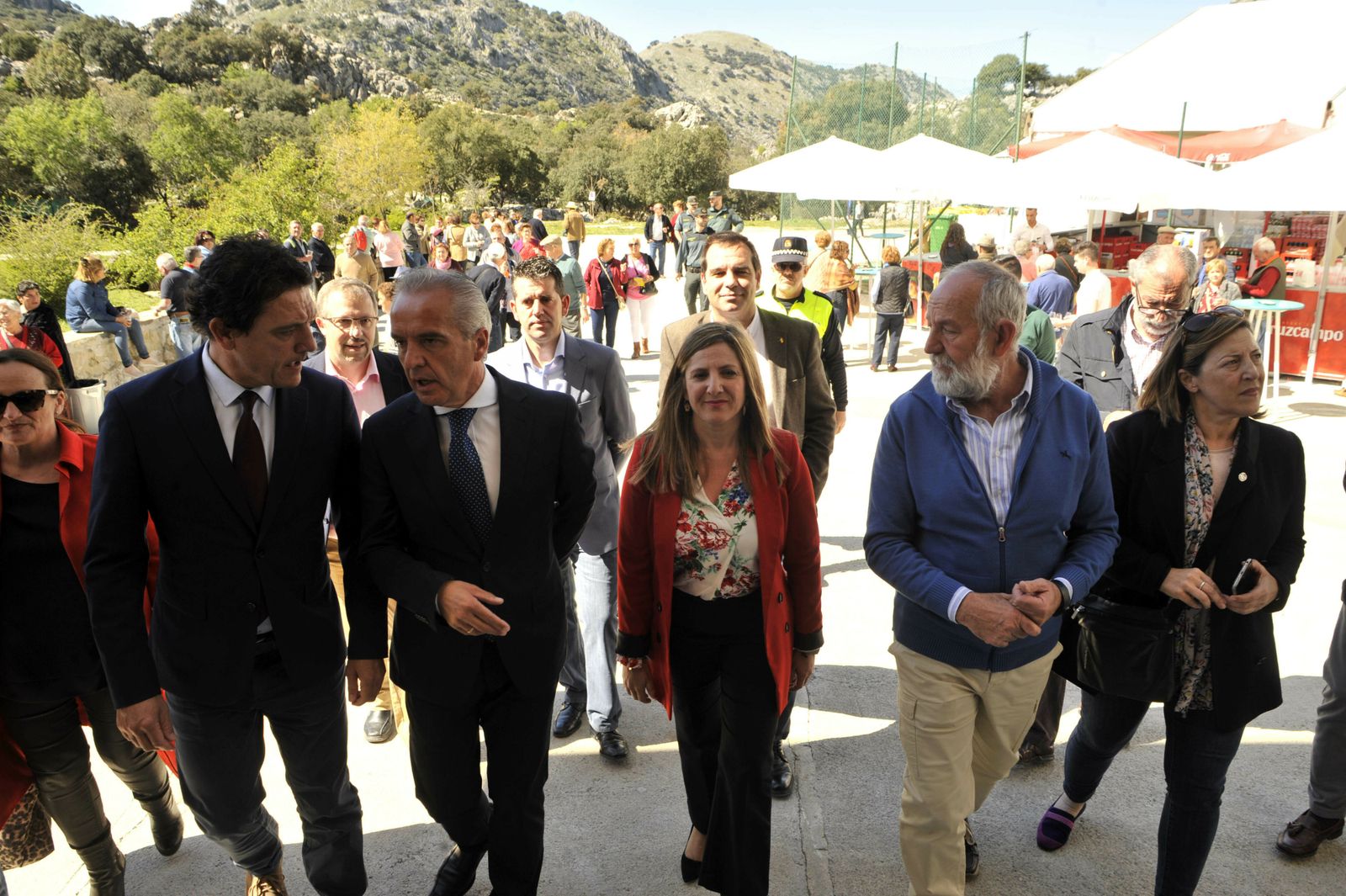 Inauguración de la Feria del Queso de Villaluenga