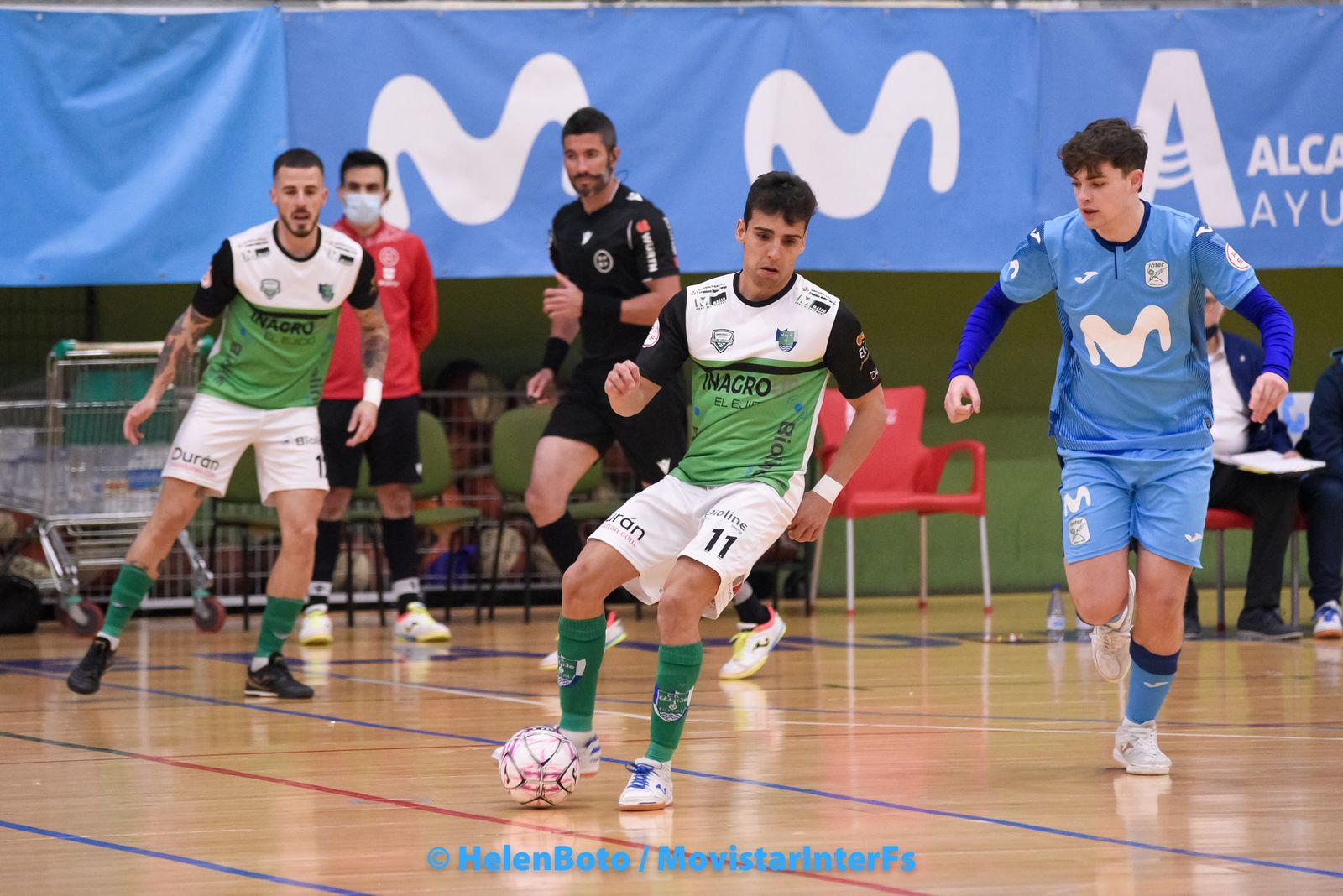 Una acción del partido.