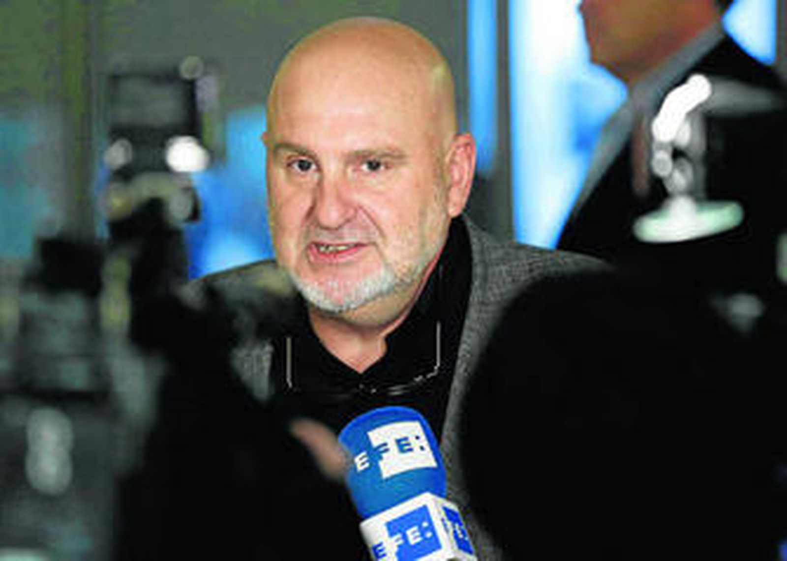 Antón Reixa, en una asamblea general de socios de la SGAE celebrada el mes pasado.