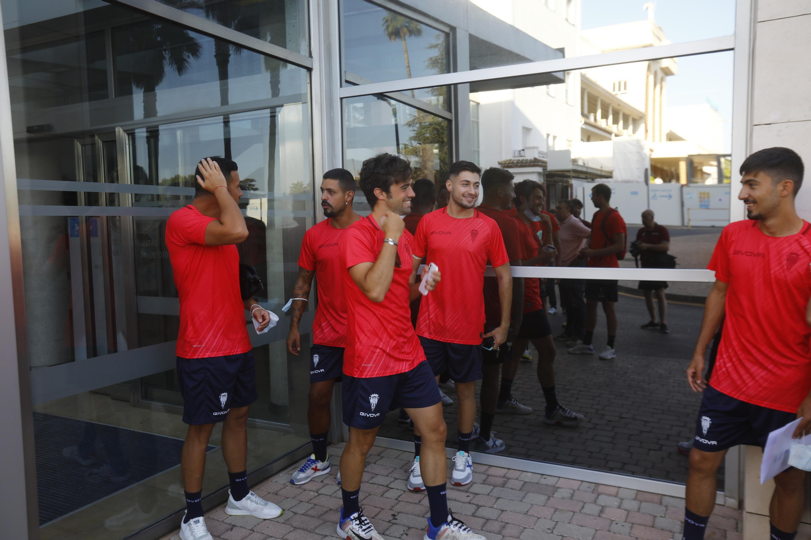 Las imágenes de los reconocimientos médicos del Córdoba Futsal