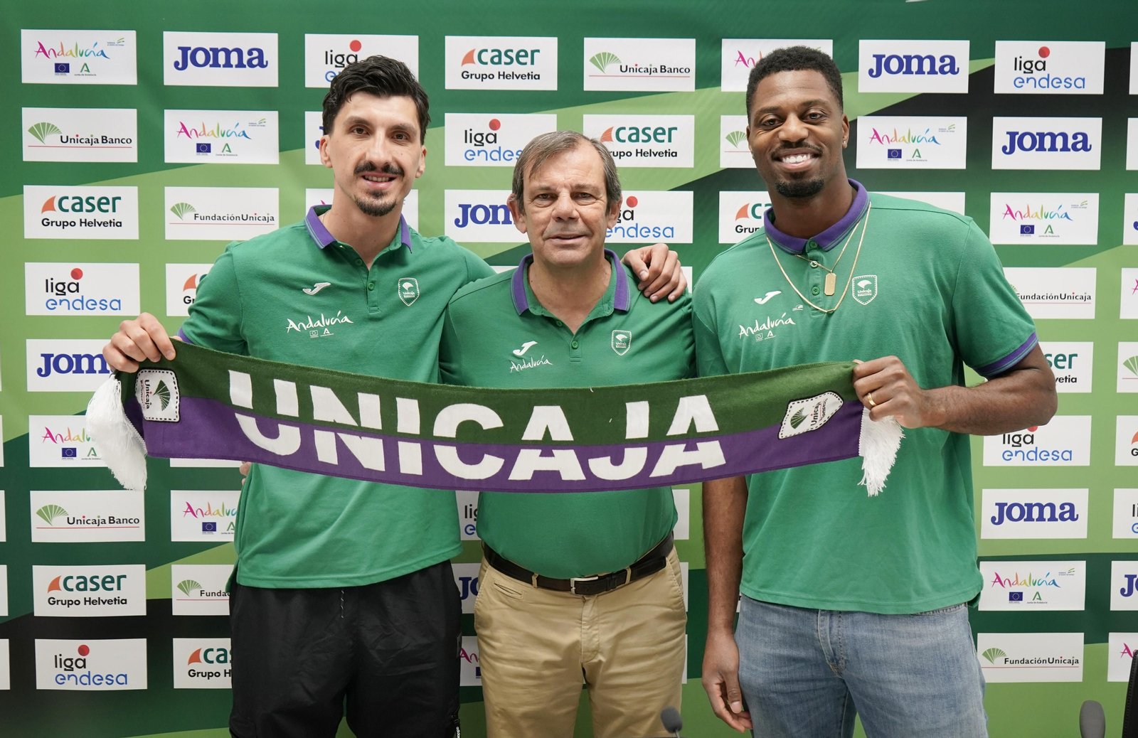La renovación de Djedovic y Ejim, en fotos