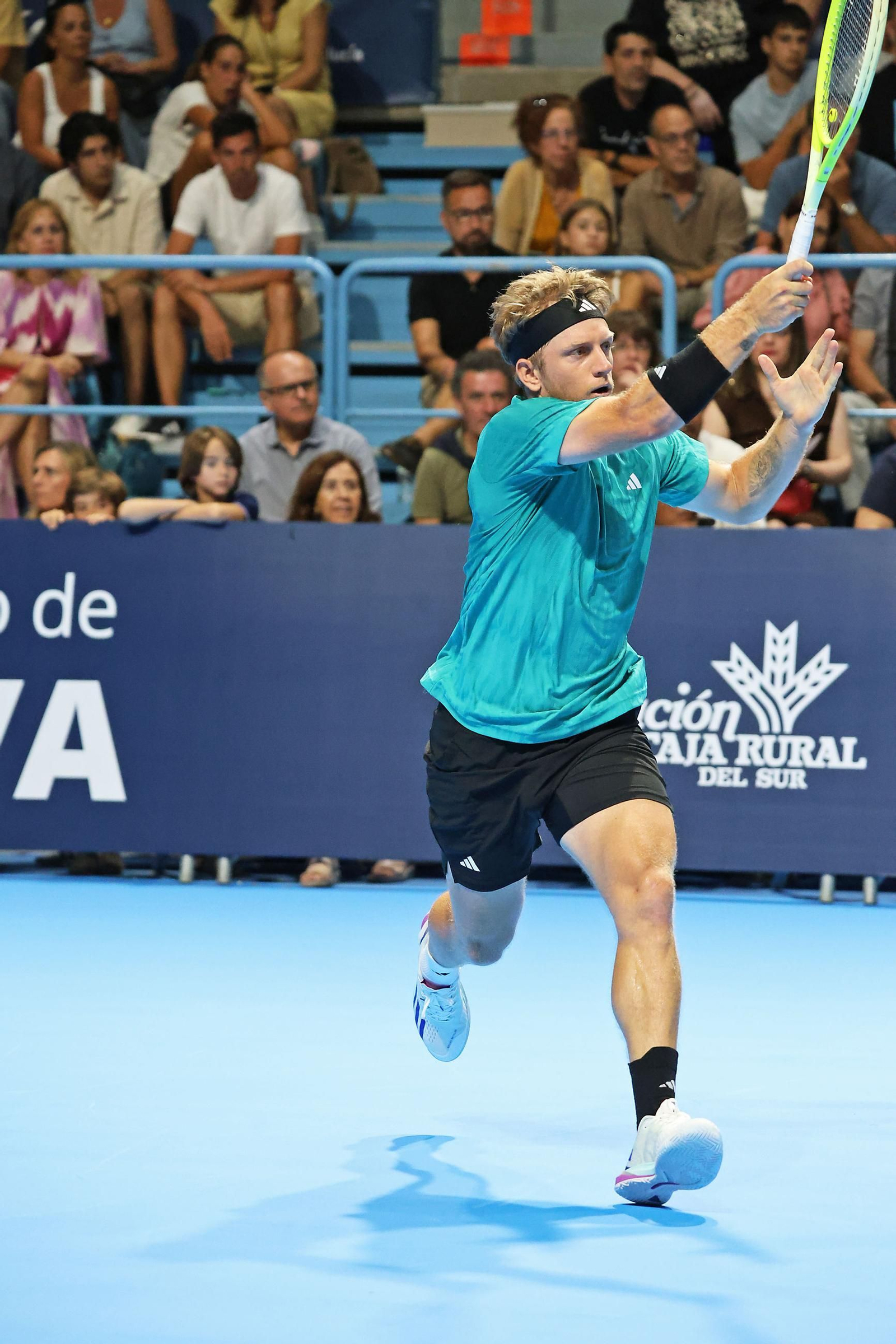 Imágenes de la final masculina de la Copa del Rey de tenis entre Daniil Medvedev y Alejandro Davidovich