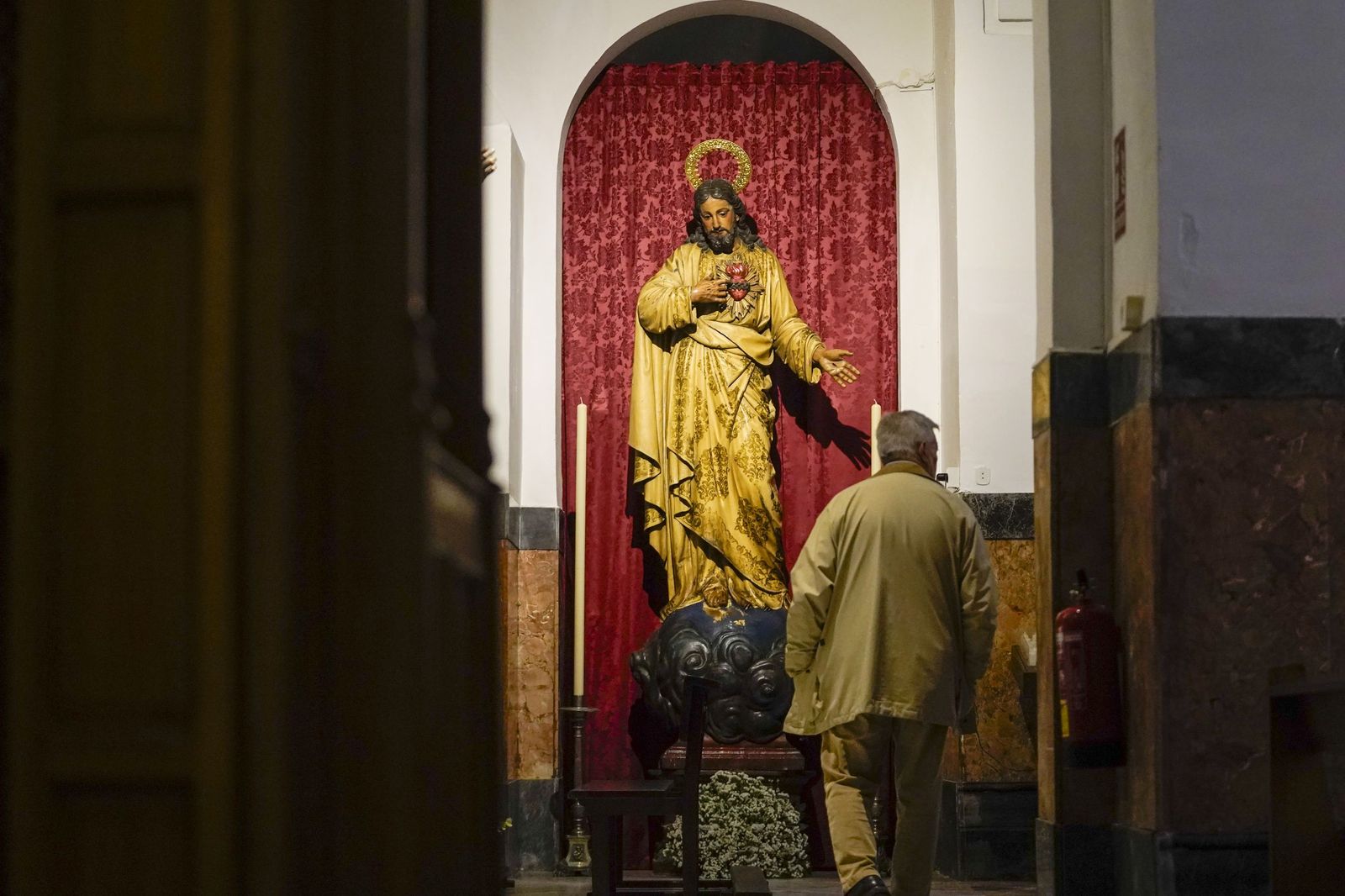 La reapertura De la iglesia del Sagrado Corazón, en imágenes